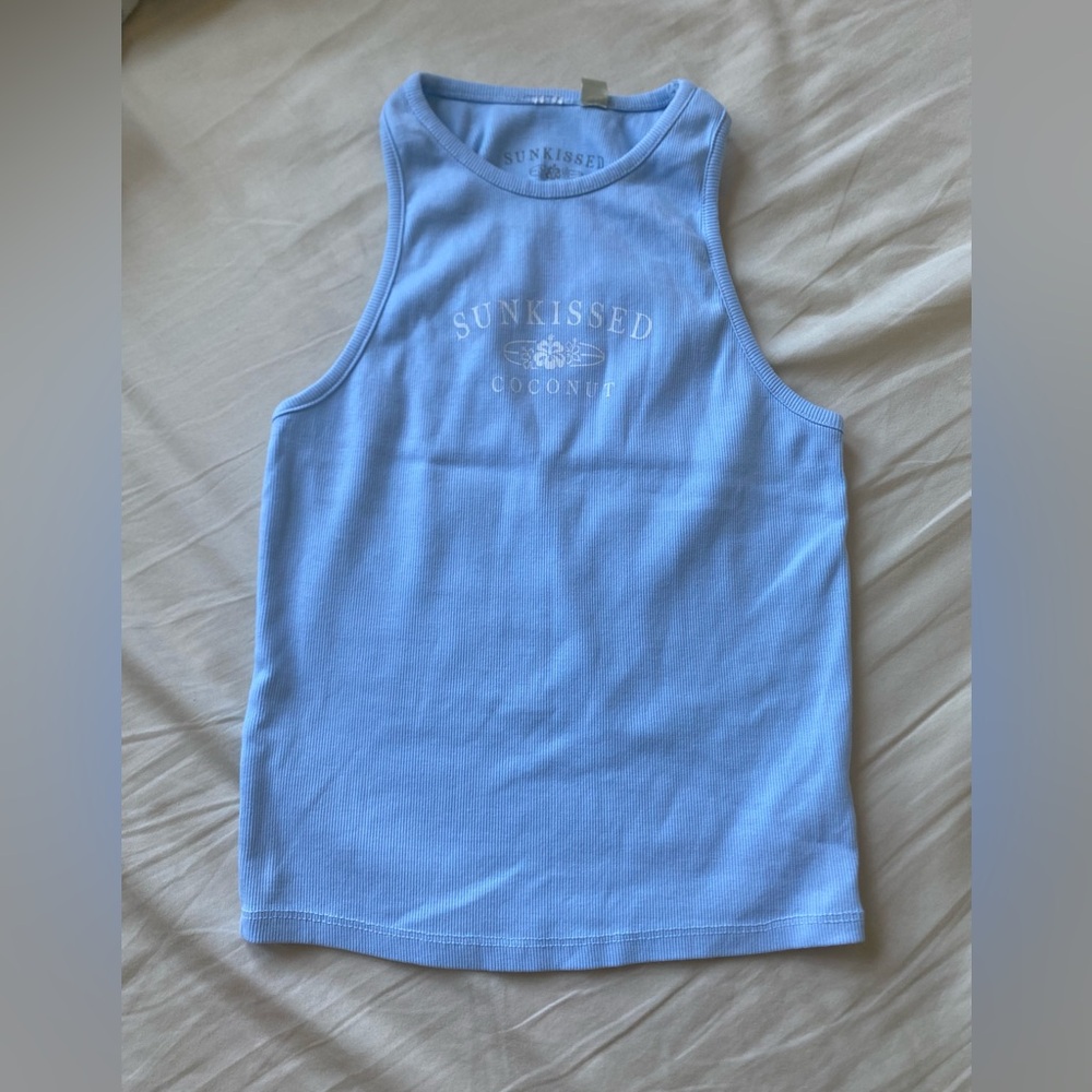 Sun-kissed Coconut tank top
